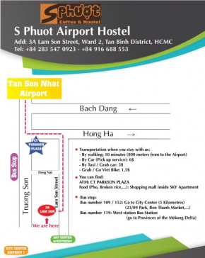 Tan Son Nhat Airport Hostel - 3A Lam Son, Ward 2, Tan Binh District